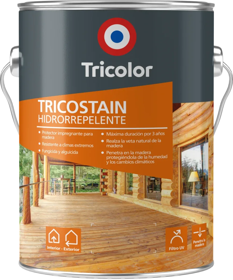 Envase de Tricostain Hidrorrepelente Tricolor